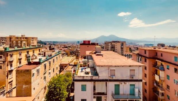 Casa Metropolitan Panorama Appartement Napels Buitenkant foto